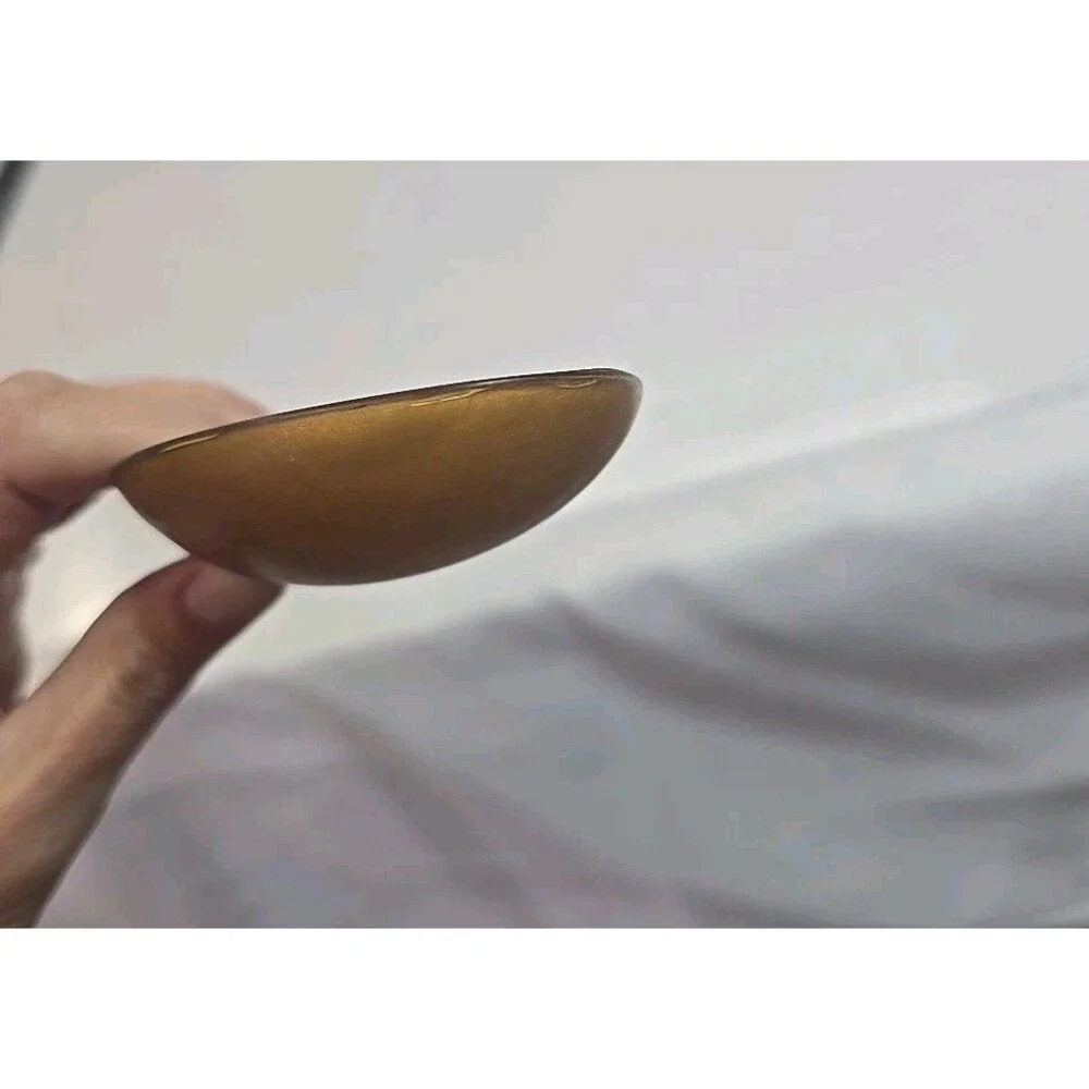 Vintage ULTRATEMP Serving Spoon Amber Plastic Robinson Knife Co 2102 USA